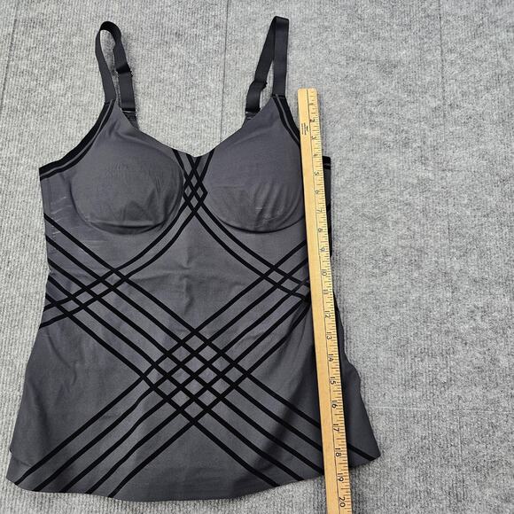 Honeylove Silhouette Cami Tank Womens Large Smoothing Compression Bra Shapewear - Picture 3 of 6